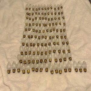 Incandescent Christmas lightbulbs!